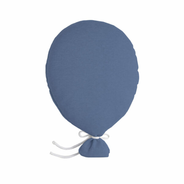 Baby Dekokissen Ballon Blau Uni