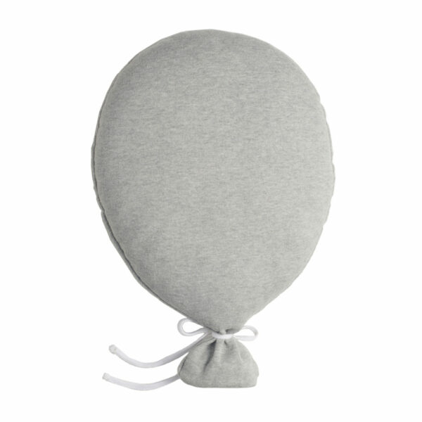 Baby Dekokissen Ballon Grau Uni