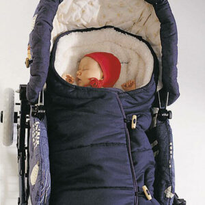 Multisack mit Lammflorfutter von Prolana 40 x 90 cm Marine