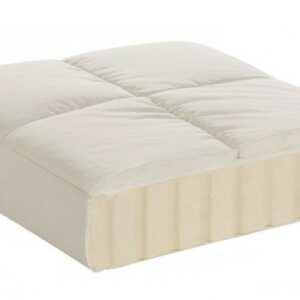Matratzentopper LUNA Baumwoll-Satin von Prolana 100 x 200 cm