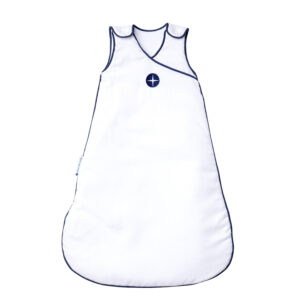 Baby Schlafsack Weiß-Blau 60cm