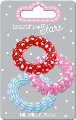 Haargummi Spirale no.1 beautiful Stars