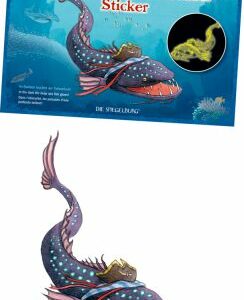 Fisch, Leuchtsticker Capt'n Sharky