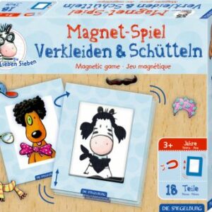 Magnetspiel Verkleiden & Schütteln Die Lieben Sieben