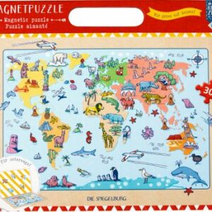 Magnetpuzzle Wir gehen auf Weltreise! Reisezeit Kids (30 Teile)