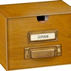 Miniatur-Karteikartenbox BücherLiebe!