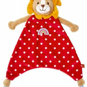 Schnuffeltuch Löwe Babyglück, rot