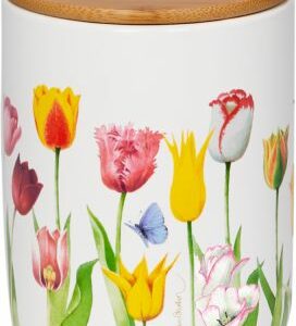 Vorratsdose "Tulpen" GartenLiebe aus Keramik - M. Bastin (ca. 0,65 l)