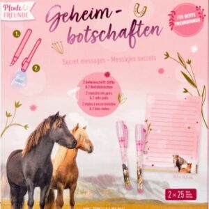 Geheimbotschaften für beste Freundinnen - Pferdefreunde