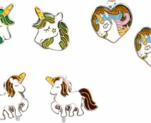 Stimmungs-Ohrclips Einhorn-Paradies