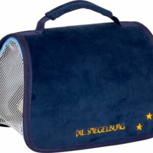Reisetasche für Plüschtiere, blau - Lustige Tierparade