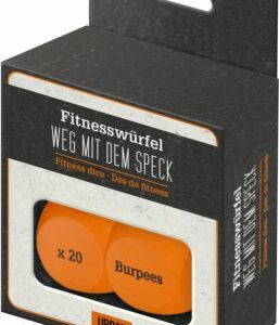 Fitnesswürfel WEG MIT DEM SPECK - Urban&Gray