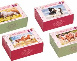 Mini-Puzzle Pferde - Pferdefreunde