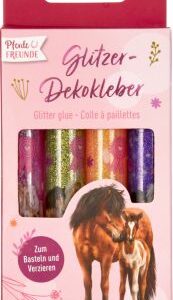 Glitzer-Dekokleber - Pferdefreunde