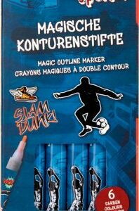 Magische Konturenstifte - Cool Sports!