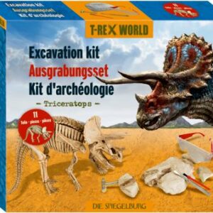 Großes Ausgrabungsset Triceratops - T-Rex World
