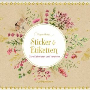 Stickerbuch: Sticker & Etiketten - Natur pur (M.Bastin)