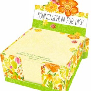Zettelkästchen - Sonnenschein für dich