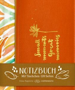 Eintragbuch mit Täschchen - All about orange