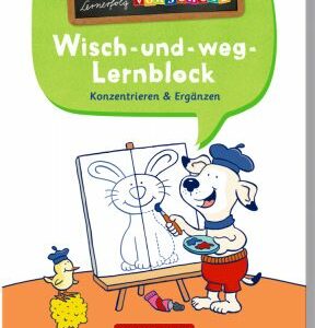 Lernerfolg Vorschule: Konzentrieren&Ergänzen (Wisch&weg-Lernblock)