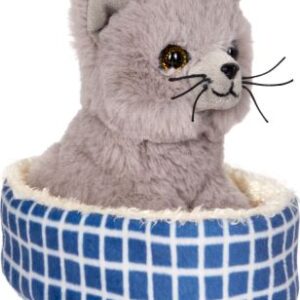 Katze Nala im Korb - Lustige Tierparade