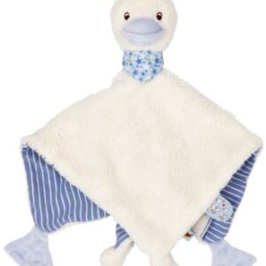 Schnuffeltuch Gans, hellblau - BabyGlück