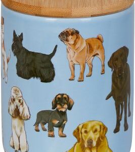 Vorratsdose "Hunde" aus Keramik - I love cats & dogs (ca. 0,65 l)