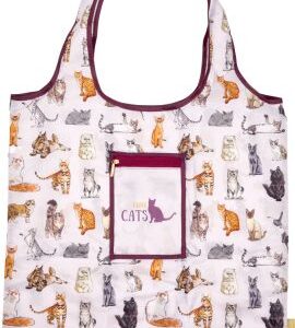 Faltshopper Katzen - I love cats & dogs