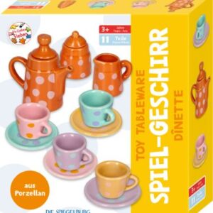 Spiel-Geschirr aus Porzellan - Die Lieben Sieben