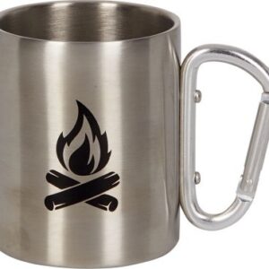 Karabiner-Becher CLICK & GO - Urban&Gray