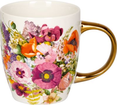 Porzellan-Tasse "Blütenreich" Blütenzauber (M. Bastin)