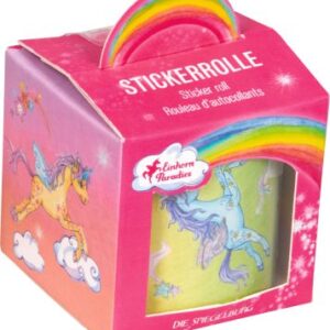 Stickerrolle - Einhorn-Paradies