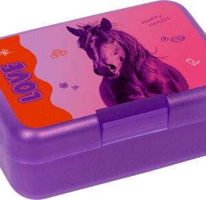 Butterbrotdose Love - I LOVE HORSES