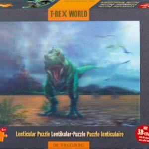 Lentikular-Puzzle T-Rex - T-Rex World (100 Teile)