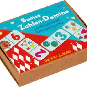 Buntes Zahlen-Domino - Bunte Geschenke