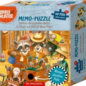 Memo-Puzzle Mondblume - Lenny Hunter (50 Teile)