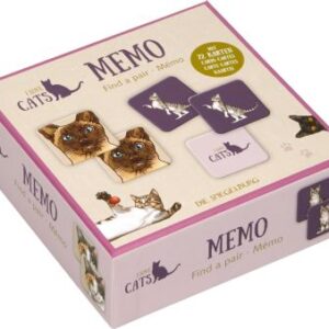 Katzen-Memo - I love cats & dogs