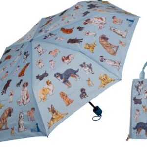 Taschenschirm & Duo Bag - I love dogs (cats & dogs)