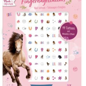 Fingernageltattoos - Pferdefreunde