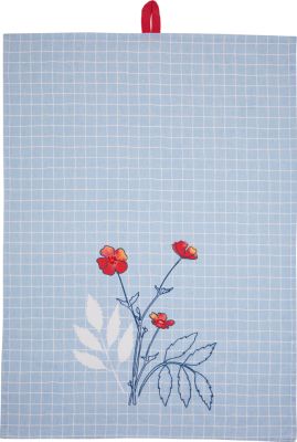 Geschirrtuch Blume aus Baumwolle - LandLust