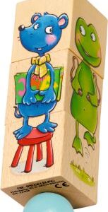 Holz-Dreh-Puzzle Die Lieben Sieben