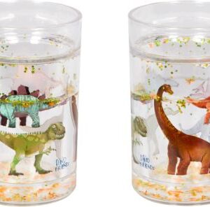 Glitzerbecher - Dino Friends