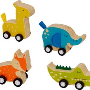 Tier mit Rückziehmotor - Bunte Geschenke