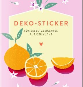 Deko-Sticker - Orangen (Küchenpapeterie)