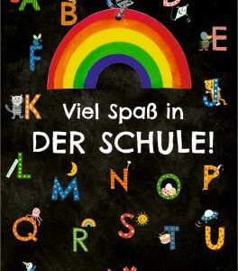 Grußkarte - Viel Spaß in der Schule!