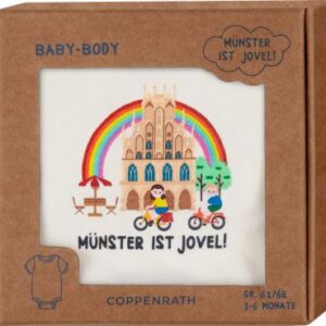 Baby-Body - Münster ist jovel!, one size (Gr.62/68)