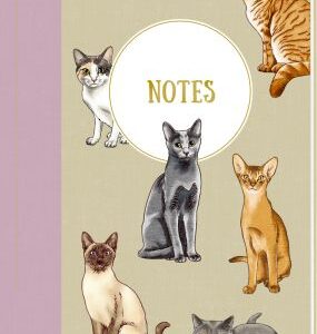 Notizheft DIN A5 - Notes (I love cats & dogs)