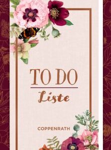 Notizblock: TO-DO-Liste Blütenzauber - M. Bastin