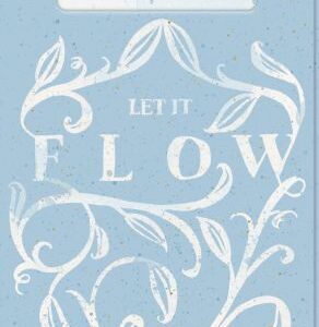 Klemmbrett-Set DIN A5 Let it flow - BücherLiebe