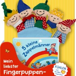 5 kleine Zappelmänner - Mein liebster Fingerpuppen-Handschuh